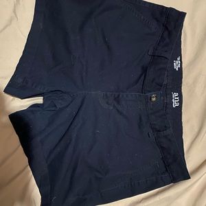 These are shorts made by  a.n.a, size 10, they are mid rise, inseam 5 inches